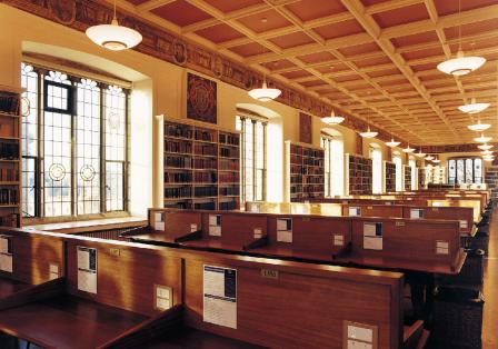 Window film Historic Library, Oxford
