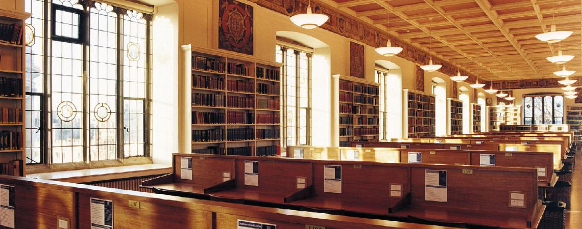 Window film Historic Library, Oxford